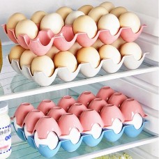 Лоток-контейнер для хранения яиц в холодильнике на 15 шт., 24,3*14,5*4 см