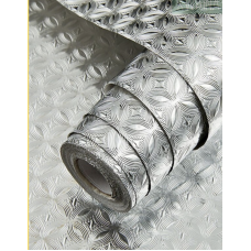 Самоклеючі шпалери з алюмінієвої фольги, 60*100 см, рулон