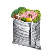 Термоизоляционный мешок для продуктов из алюминиевой фольги, термопакет 25×25 см