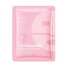 Тканинна маска для обличчя з колагеном BIOAQUA Niacinamide Collagen, 30 г