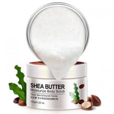 Скраб для тіла з маслом Ши, живильний, BioAqua Shea Butter Moisturize Body Scrub, 120 г