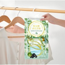 Подвесной ароматизированный влагопоглотитель для помещений от влаги, плесени и запахов. Древесный уголь