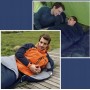 Спальний мішок туристичний. Ковдра, підстилка. Синій