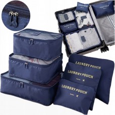 Комплект органайзерів дорожніх 6 шт. Синій