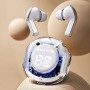 Бездротові навушники Bluetooth 5.3 у прозорому кейсі, білі