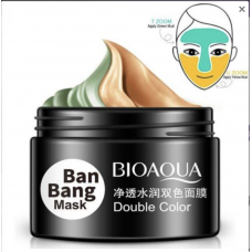 УЦІНКА. Подвійна очищувальна маска для обличчя Bioaqua Ban Bang Mask, 100 г