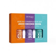 Набір сироваток для шкіри обличчя BIOAOUA Serum Combination Set, 3*30 мл