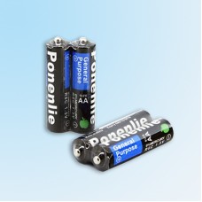 Пальчиковые батарейки  Ponenlie LR06 (АА) 1,5 V, 4 шт/упаковка