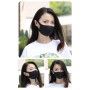 Маска Fasion Mask (Черная) многоразовая  для взрослых 3 шт./уп.