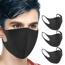 Маска Fasion Mask (Черная) многоразовая  для взрослых 3 шт./уп.
