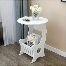 Столик журнальный, органайзер, круглый, 26*46*36 см