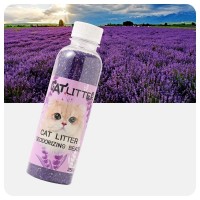 Арома гранули для котячого туалету з натуральними компонентами, 250 мл. Лаванда