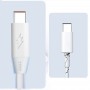 Потовщений кабель Python для швидкої зарядки та передачі даних USB Type-C