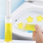 Освіжувач для унітазу гелевий з дозатором, Лимон