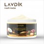 Маска для волосся зволожуюча з кокосовим та аргановим маслом LAVDIK HAIR MASK, 50 г