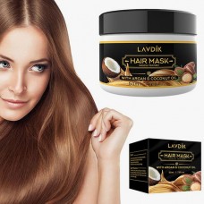 Маска для волос увлажняющая с кокосовым и аргановым маслом LAVDIK HAIR MASK, 50 г