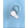 Bluetooth навушники-кліпси з сенсорним управлінням TWS 5.3. Білий Bluetooth навушники-кліпси з сенсорним управлінням TWS 5.3. Білий