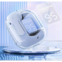 Беспроводные наушники AIR31 с Bluetooth 5.3 в защитном чехле. Голубые