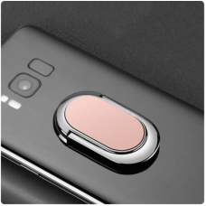Держатель для телефона, 360 градусов, с кольцом на палец. Розовый