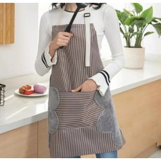 Фартух кухонний водонепроникний, 69*71 см. Коричневий