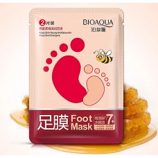 Маска-шкарпетки для ніг з екстрактом меду Foot Mask Bioaqua, 35 г