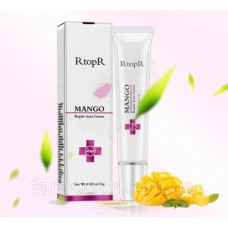 Крем з манго для лікування акне і вугрової висипки Rtopr mango repair acne cream, 15 гр