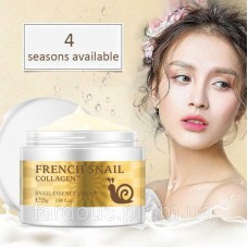 Крем-эссенция для лица с муцином улитки и коллагеном French Snail Collagen+, 25 г