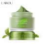 УЦІНКА. Маска для обличчя із зеленим чаєм та бобами мунг, LAIKOU Green Tea Matcha Mud Facial Mask, 85 г