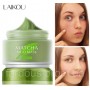 УЦІНКА. Маска для обличчя із зеленим чаєм та бобами мунг, LAIKOU Green Tea Matcha Mud Facial Mask, 85 г