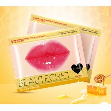 Увлажняющий гидрогелевый патч для губ с экстрактом меда IMAGES BeautySecret Honey