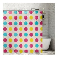 Шторка для душа и ванной комнаты на колечках, № 29