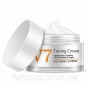 Тонізуючий та освітлювальний крем для шкіри обличчя Bioaqua V7 Toning Light Cream, 50 г