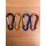 Туристический карабин 7см*3см D-Ring брелок универсальный